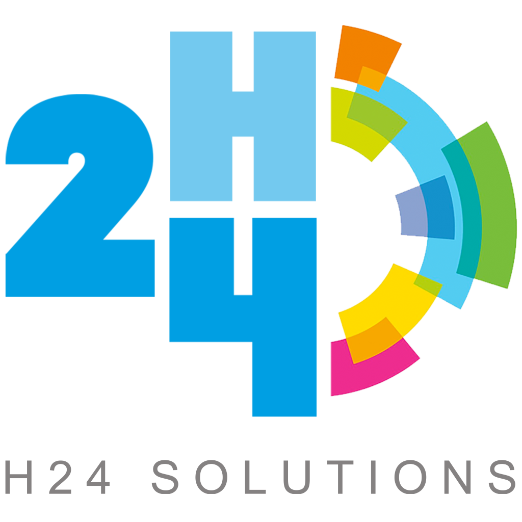 Logo H24Solutions, réseau international pour la souveraineté numérique